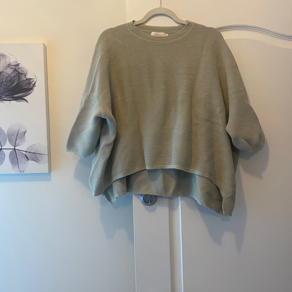Oversized Sage Green Sweater